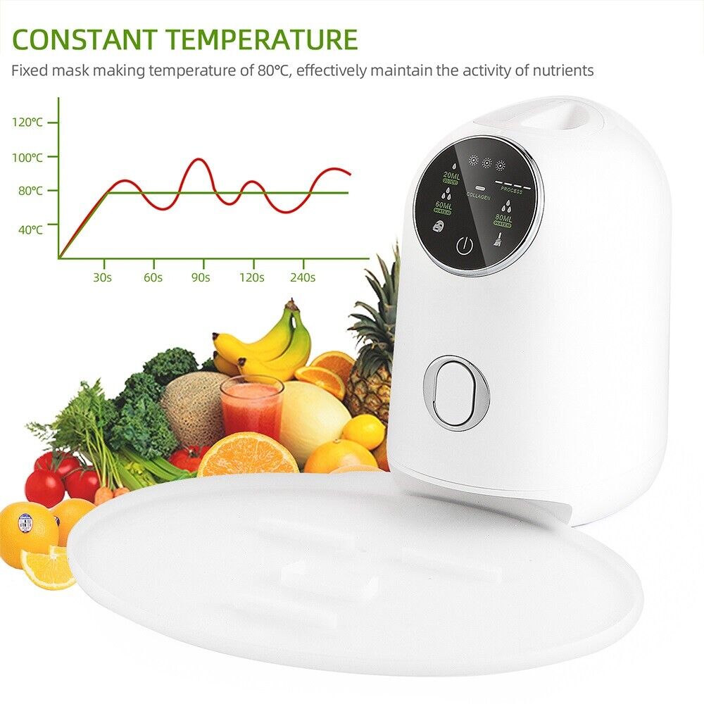 Personal Automatic Vegetable Fruit Face Mask Maker Home Use DIY Making Auto Facial Mask Beauty Machine