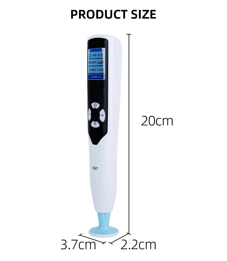 Portable 2 In 1 PAA Fibroblast Ozone Plasma Pen Face Eyelid Lift Wrinkle Removal Skin Care Device Home Use