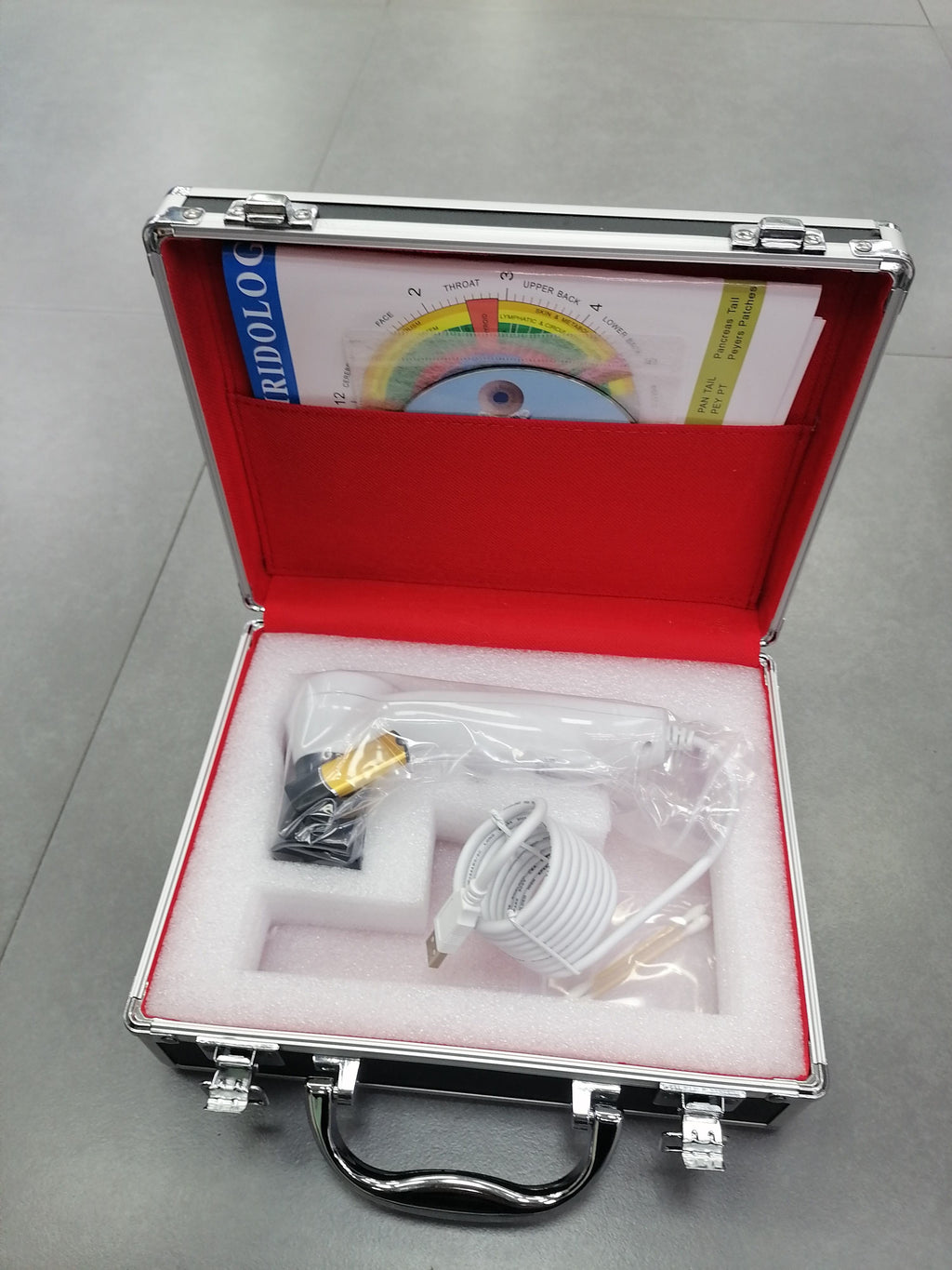 Iridology Camera Chart 5 MP HD 30X Iriscope 9809 Iris CCD Analysis V 3.31 Digital Iriscope Analyzer Iridology Appliance