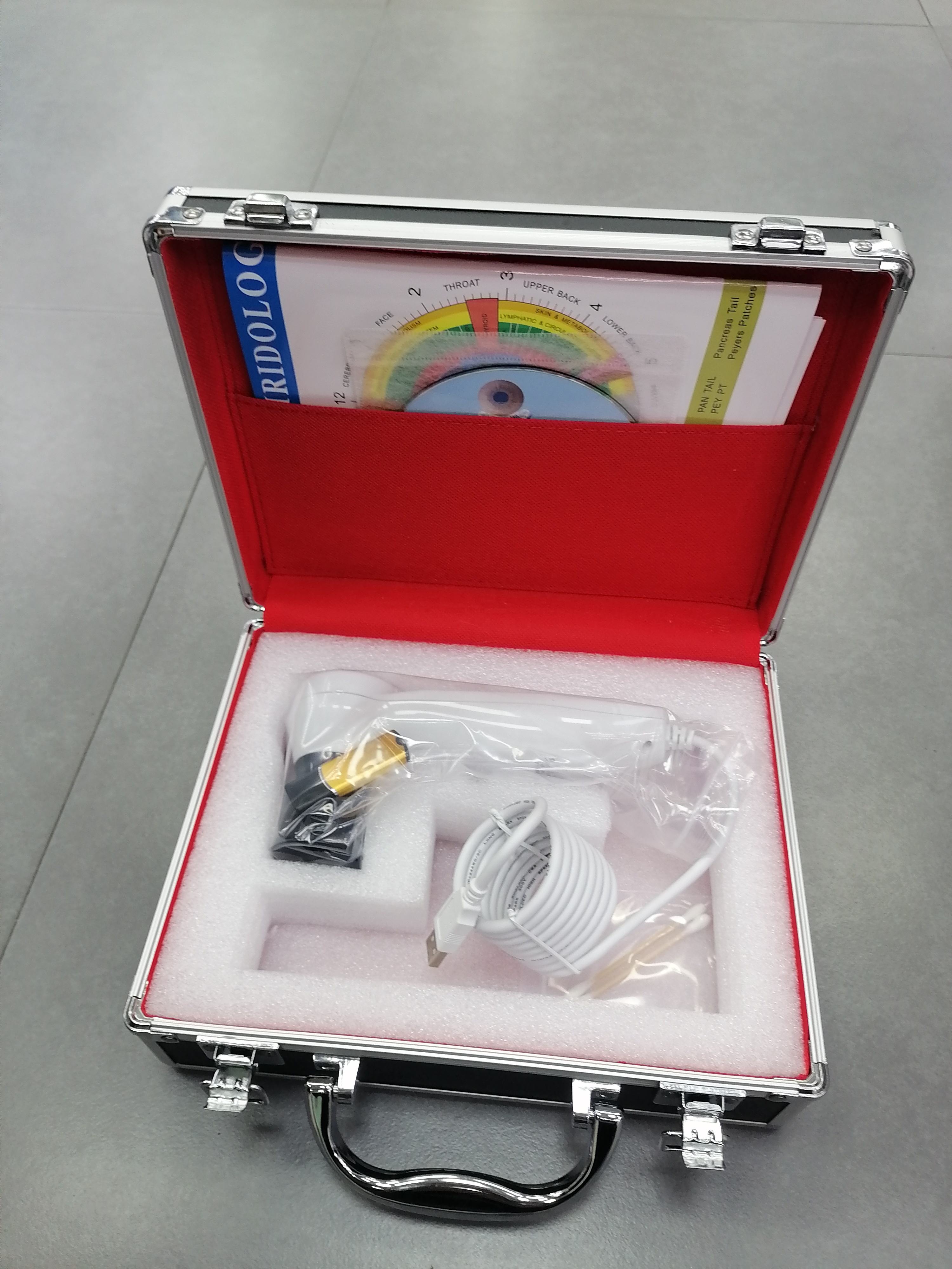 Iridology Camera Chart 5 MP HD 30X Iriscope 9809 Iris CCD Analysis V 3.31 Digital Iriscope Analyzer Iridology Appliance