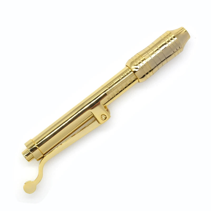 24K Gold 0.3ml Head Anti-Aging Wrinkles Removal Skin Rejuvenation Beauty Applicator Device