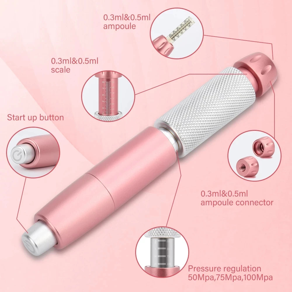 0.3ml 0.5ml 2 in 1 Head Hyaluronic Acid Dermal Filler Pen for Lips Enhancement Skin Rejuvenation Care Anti Wrinkle Spa Home Use