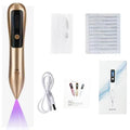 9-level Blue Light Mole Warts Removal Pen - Portable Beauty Instrument USB Charging Beauty Device