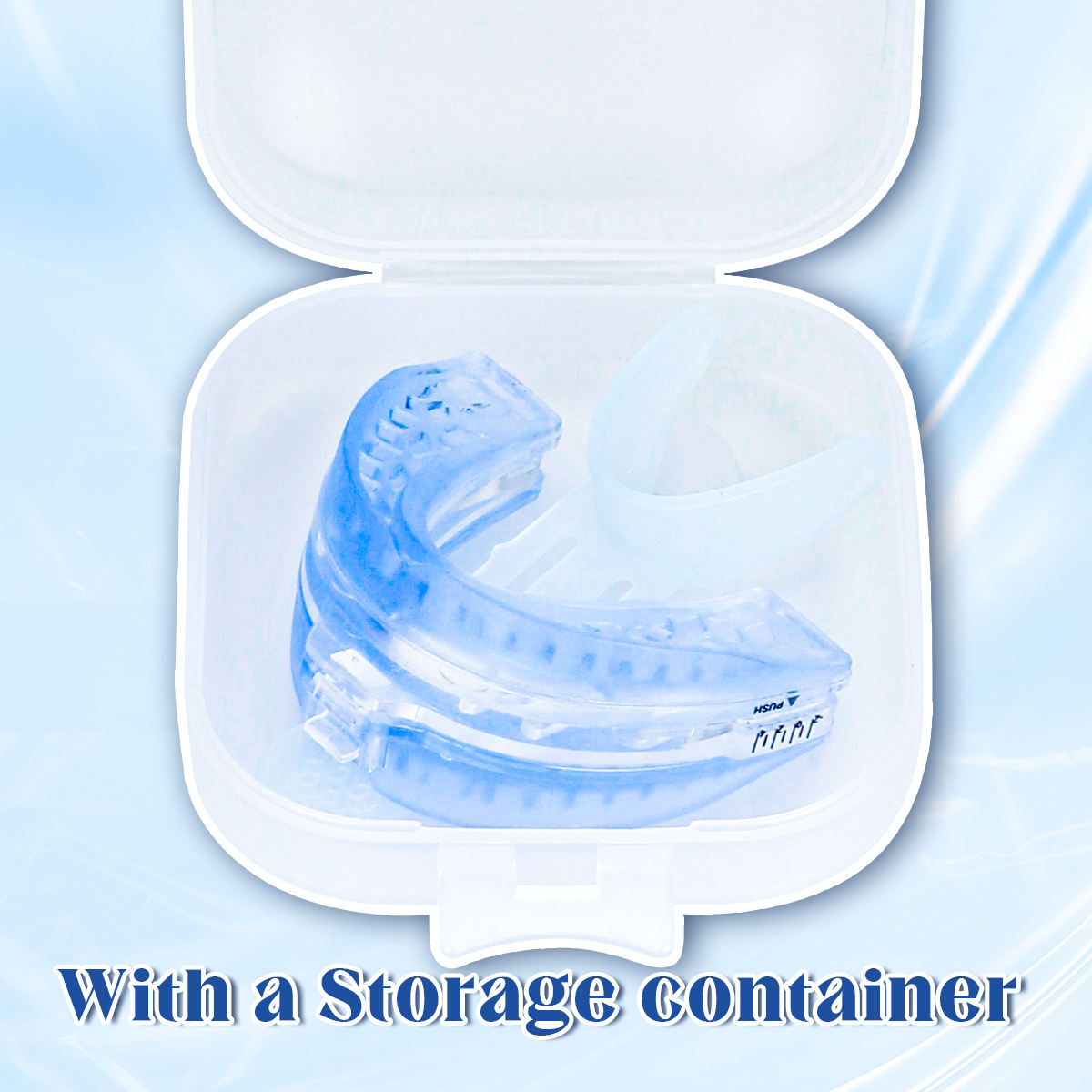 Anti Snoring Device Snoring Solution – Adjustable Snore Stopper Mouth Guard for Men & Women – Anti Snoring Mouthpiece to Improve Sleep – Reusable Night Use