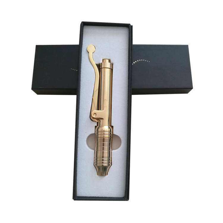 24K Gold 0.3ml Head Anti-Aging Wrinkles Removal Skin Rejuvenation Beauty Applicator Device