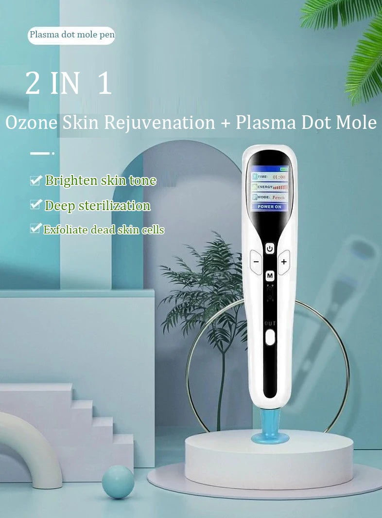 2 in 1 Ozone Plasma Mole Removal Pen for Body and Face Lifting Eyelid Lifting Plasma Pen