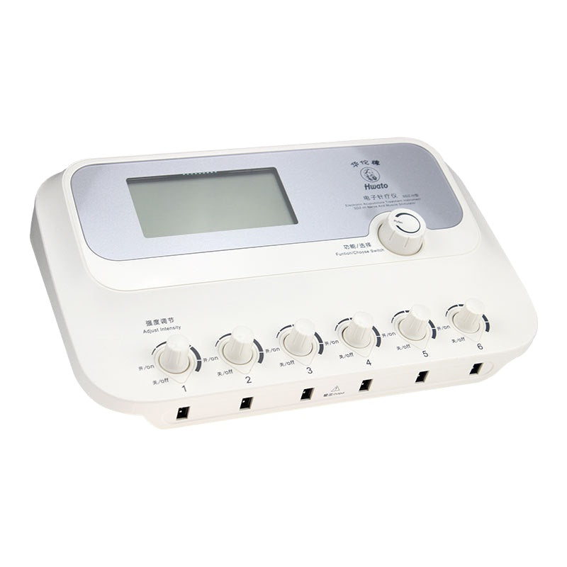Electronic SDZ-III Acupuncture Massager Machine, 6 Channels Output Patch Impulse Acupuncture Body Care with Large Screen Display