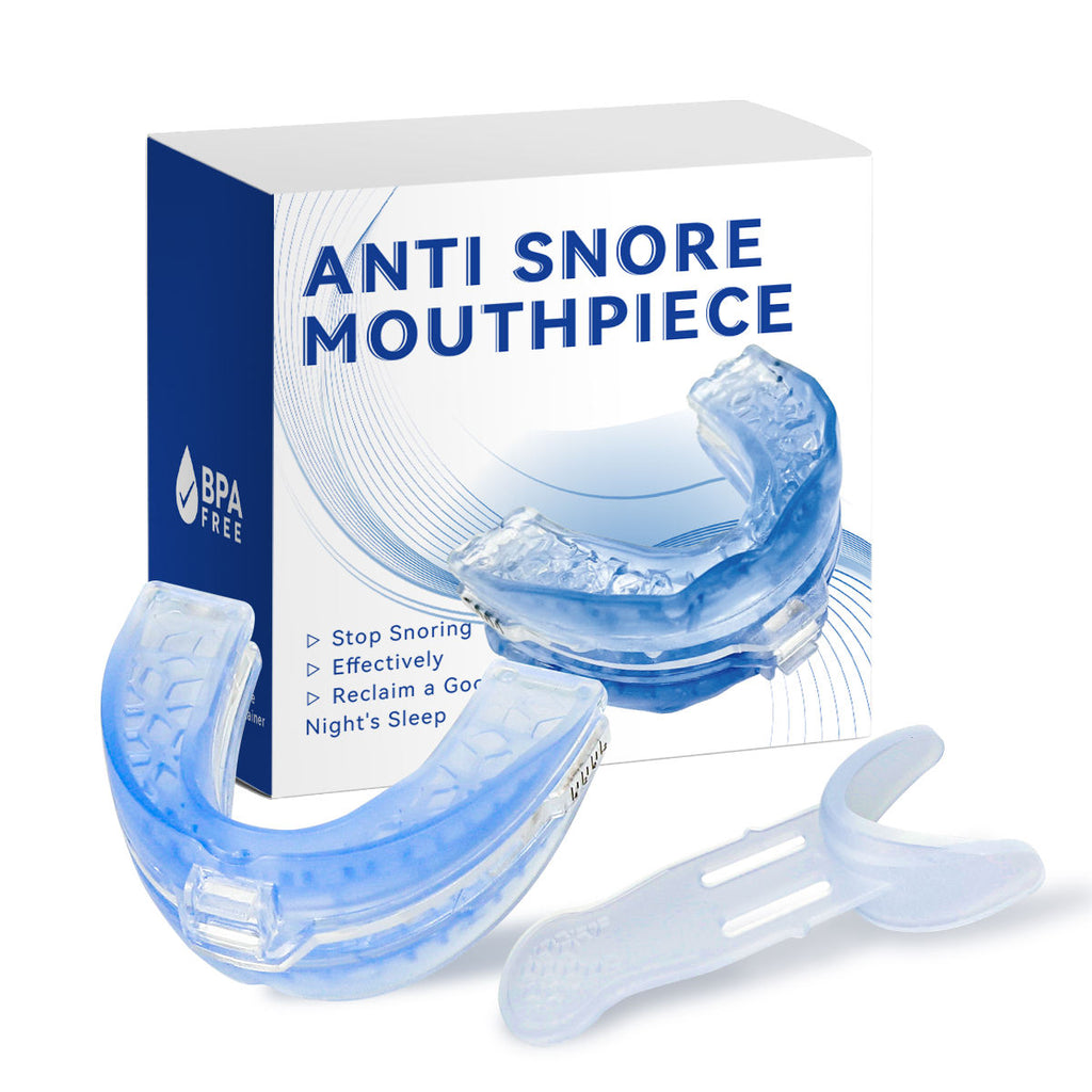 Anti Snoring Device Snoring Solution – Adjustable Snore Stopper Mouth Guard for Men & Women – Anti Snoring Mouthpiece to Improve Sleep – Reusable Night Use