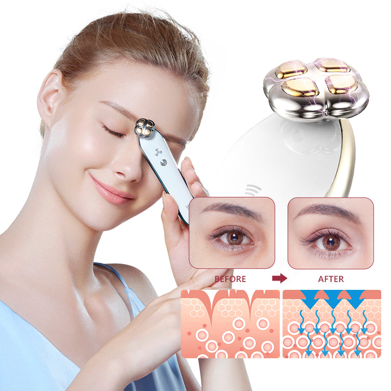 Eye Lifting Machine Face Lift Beauty Instrument Galvanic Micro Current Eye Bag Wrinkle Removal Device for Home Use Beauty Device