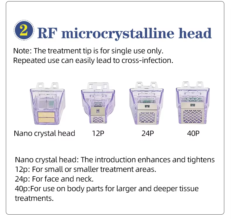 3 In 1 Morpheus 8 RF Microneedling Machine, Fractional Radio Frequency Skin Tightening Device for Salon Wrinkle & Scar Removal Facial Care