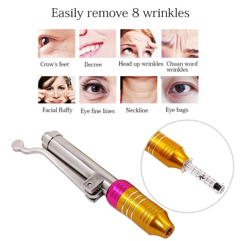 0.3ml Adjustable Skin Lifting Machine Empty Ampoule Nozzles Adapters-without Hydratinq Hyaluronic Acid Serum