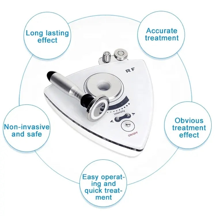 3 In 1 Bipolar RF Radio Frequency Facial Machine Home Salon Skin Tightening Lifting Anti-Aging Wrinkle Removal Beauty Device