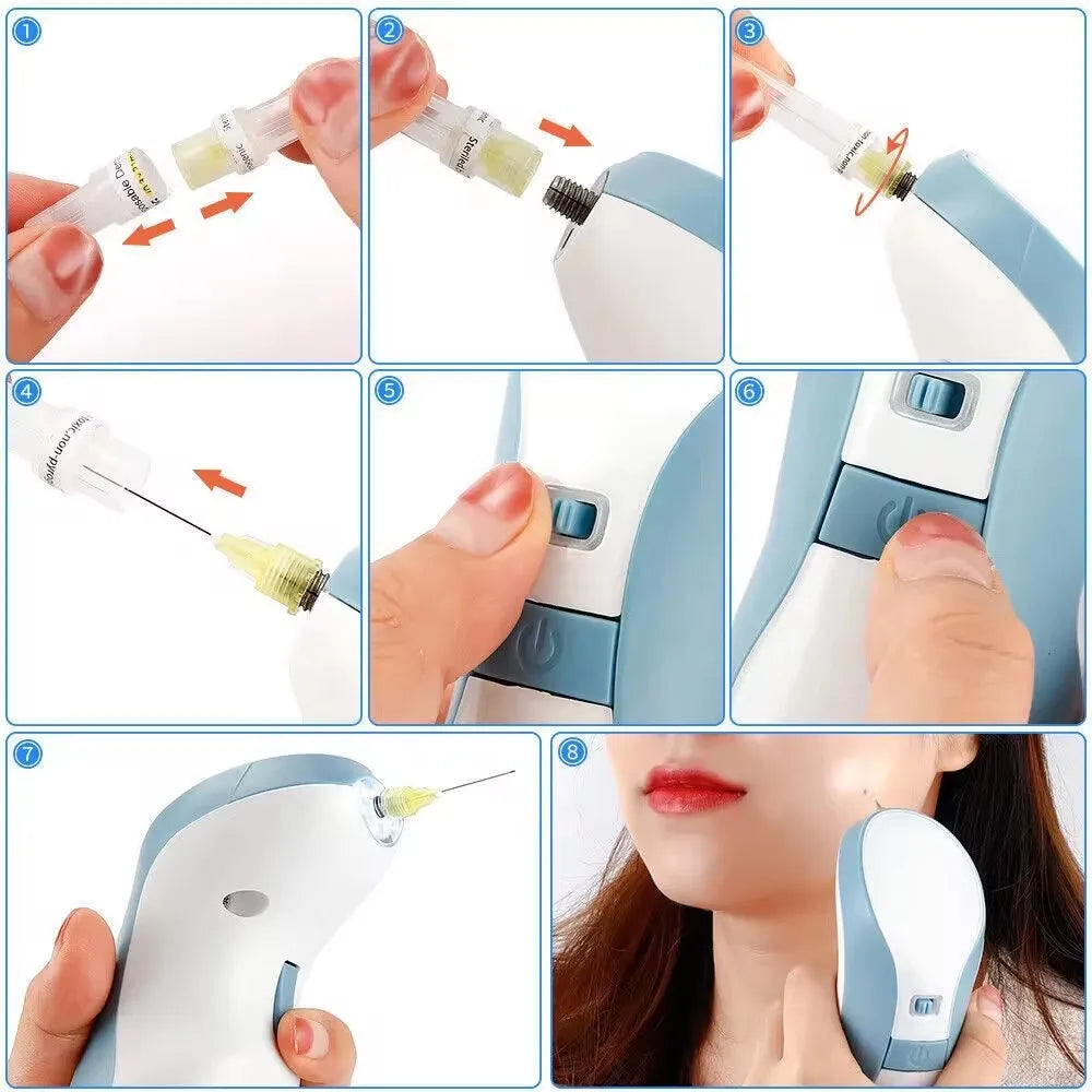 Plasma Pen Eyelid Lifting Wrinkle Removal Skin Spot Wart Tattoo Mole Remover Home Beauty Tools 2 Level