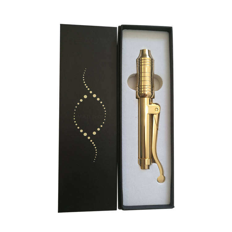 24K Gold 0.3ml Head Anti-Aging Wrinkles Removal Skin Rejuvenation Beauty Applicator Device