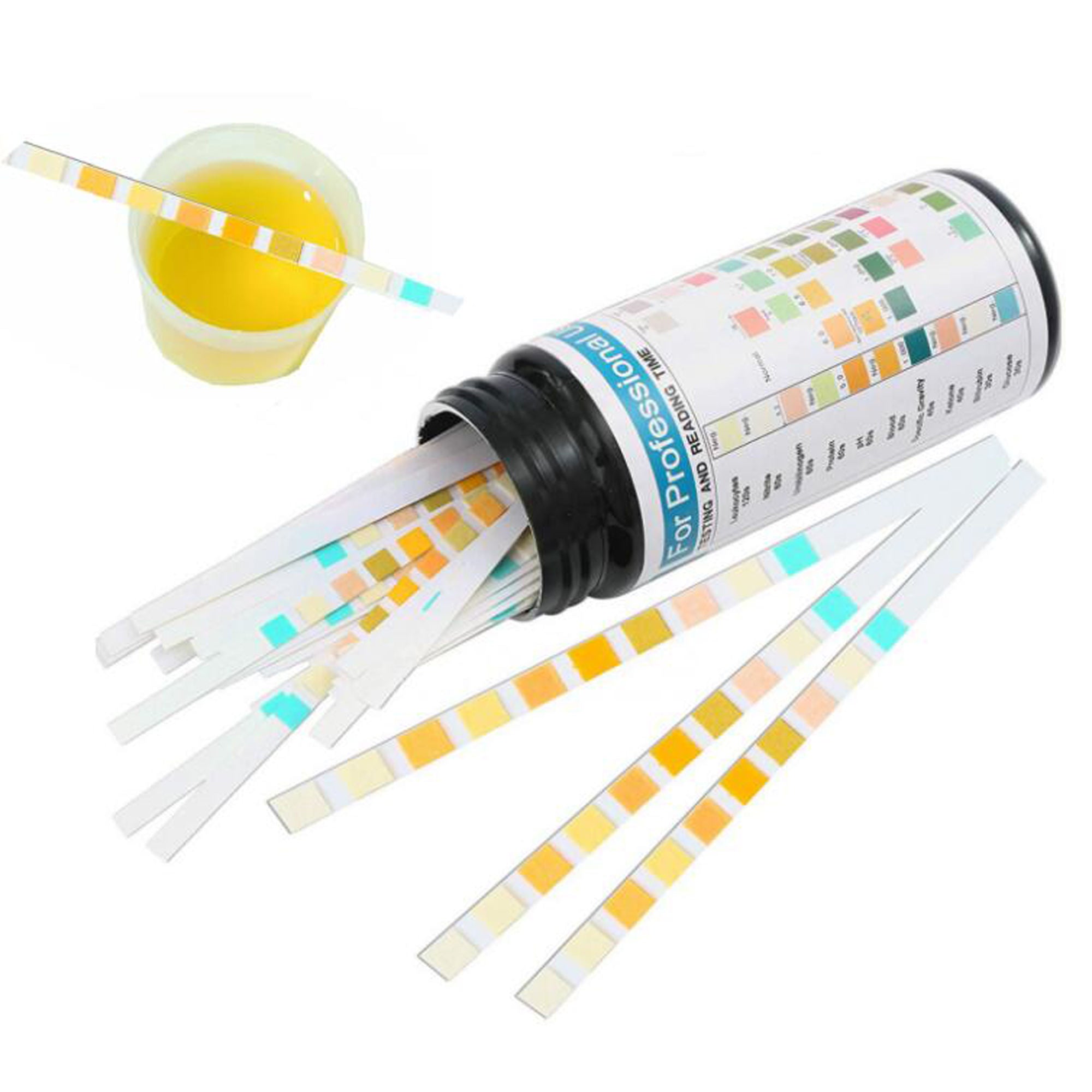 10-in-1 Urine Test Strips, UTI Test Strips for Urinalysis Full Panel, Ketone Test Kit at Home, 100 Count