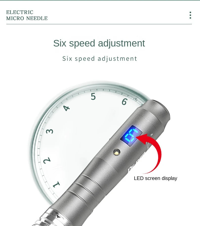 Dr.pen M8 Skincare Anti Aging Auto Microneedle Professional Derma Pen With 6 Digital Speed