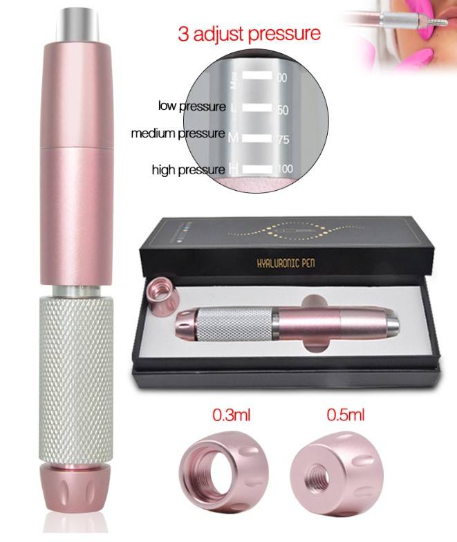 0.3ml 0.5ml 2 in 1 Head Hyaluronic Acid Dermal Filler Pen for Lips Enhancement Skin Rejuvenation Care Anti Wrinkle Spa Home Use