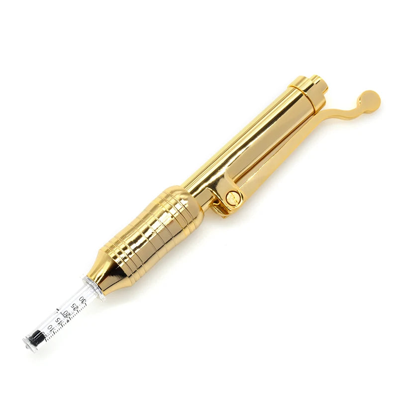 24K Gold 0.3ml Head Anti-Aging Wrinkles Removal Skin Rejuvenation Beauty Applicator Device