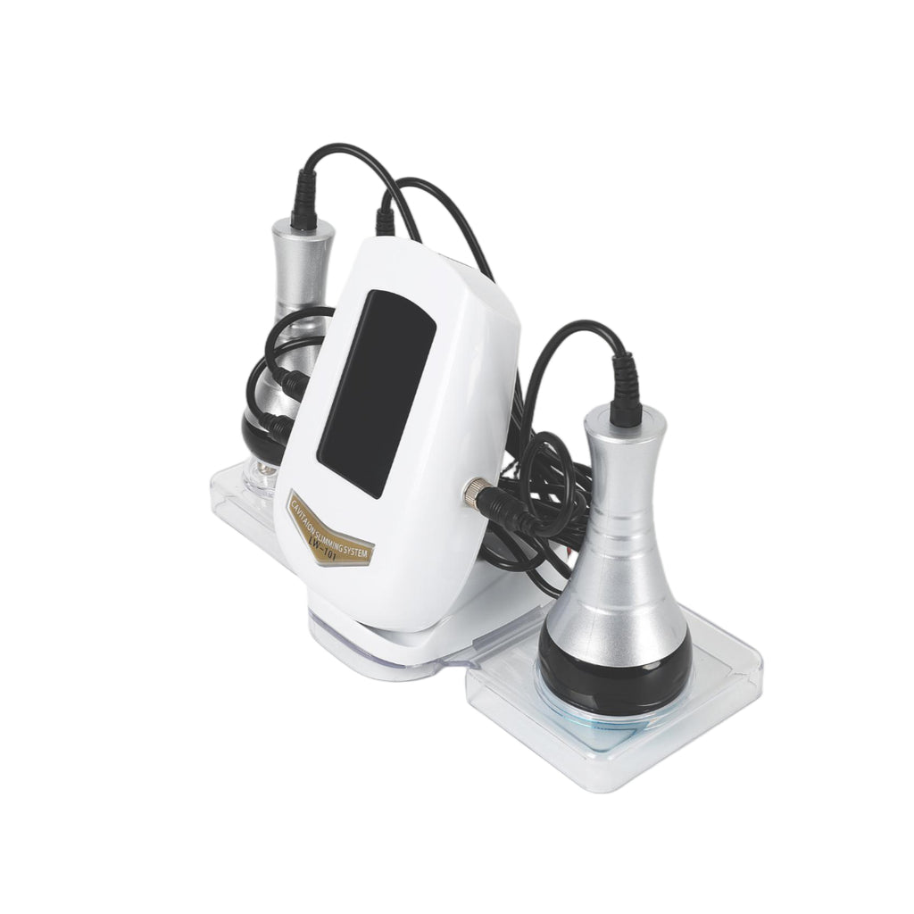 3 In 1 40K Cavitation RF Slimming Machine, Ultrasonic Fat Reduction Device with Tripolar & Multipolar RF for Body Shaping Anti-Cellulite Treatment