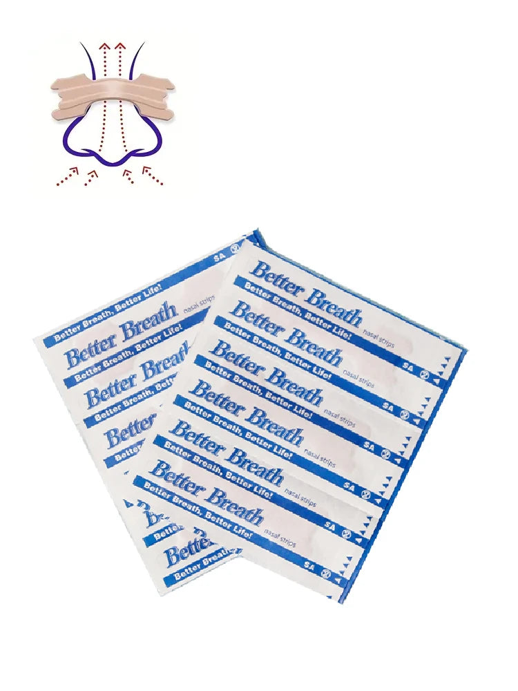 Better Breath Nasal Strips Right Way Stop Snoring Anti Snore Nose Strip Easier Better Breathing Good Sleeping Patches
