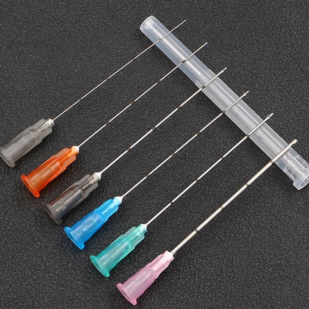 Micro Cannula with Puncture,Blunt Tip for Filler-18g/21g/22g/23g/25g/27g/30g 25/38mm/50/70mm