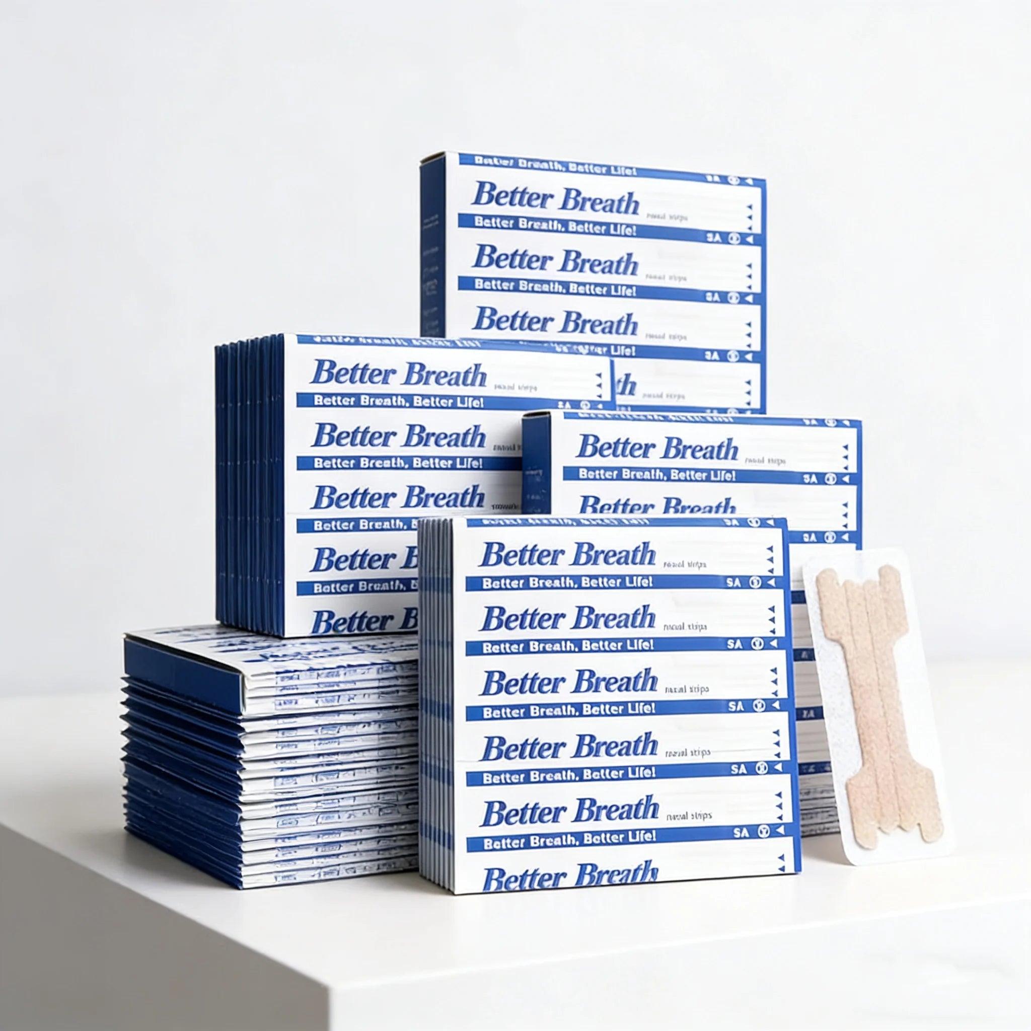 Better Breath Nasal Strips Right Way Stop Snoring Anti Snore Nose Strip Easier Better Breathing Good Sleeping Patches