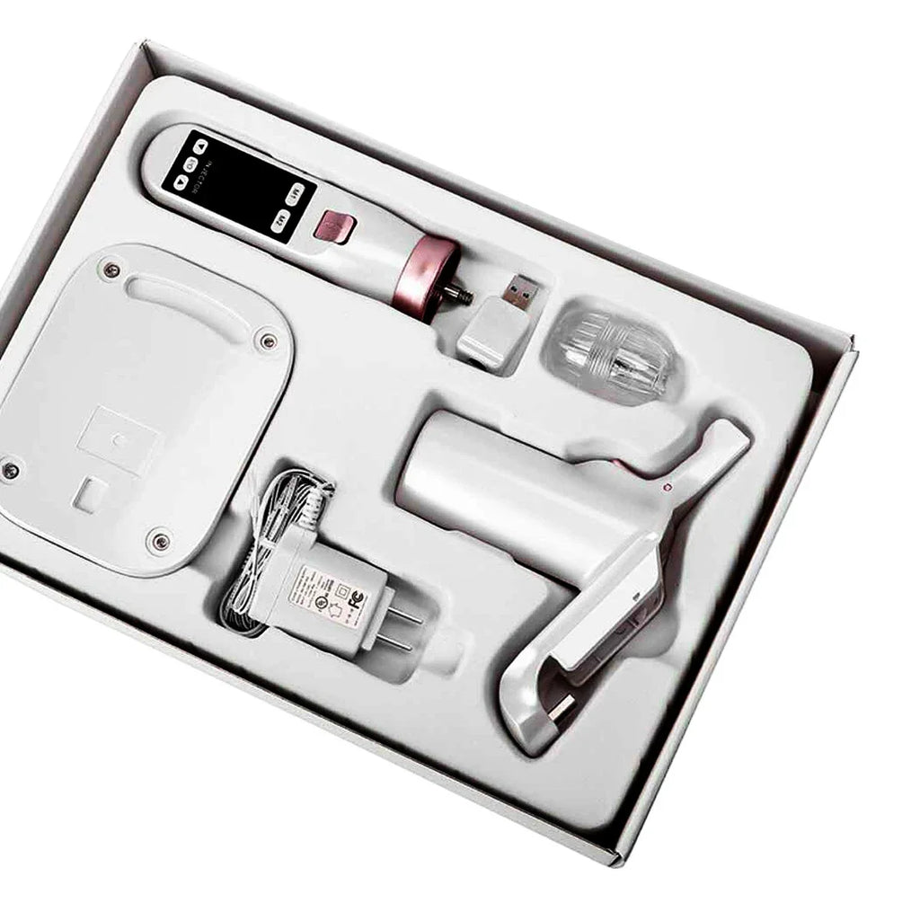 White EZ Non-invasive Hydrating Water Light Meter for Home Use, Portable Water Light Needle, No Leakage Beauty Instrument