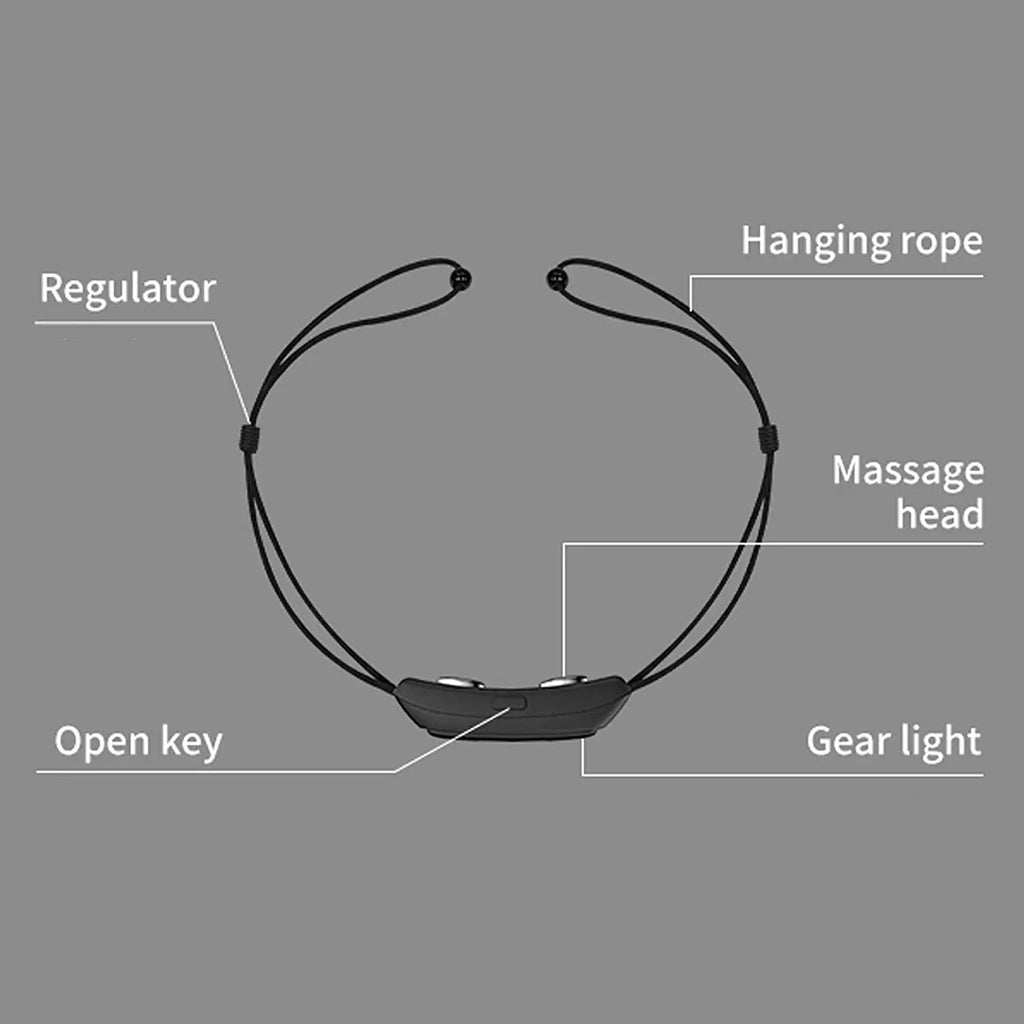 Electric Smart EMS Anti Snoring Pulse Device Rechargeable Comfortable Sleep Well Snoring Stopper