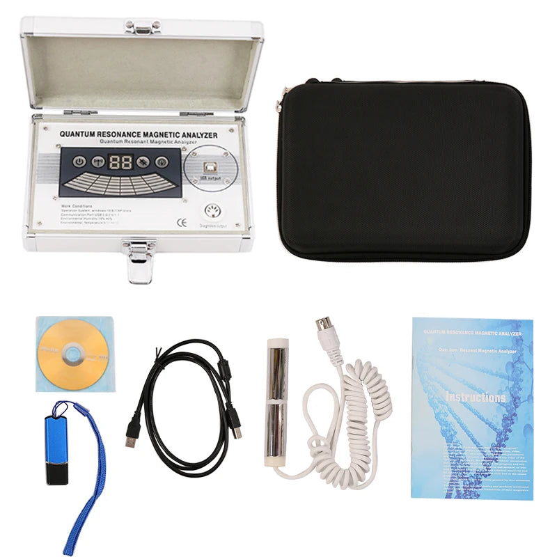 Latest Quantum Magnetic Resonance Analyzer New version Body Analyzer Checking Set