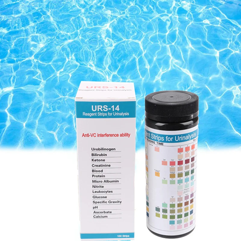 Urine Test Strips URS 14-in-1 Urinalysis Reagent Strips 14 Parameter Urine Test Strips PH Tester US