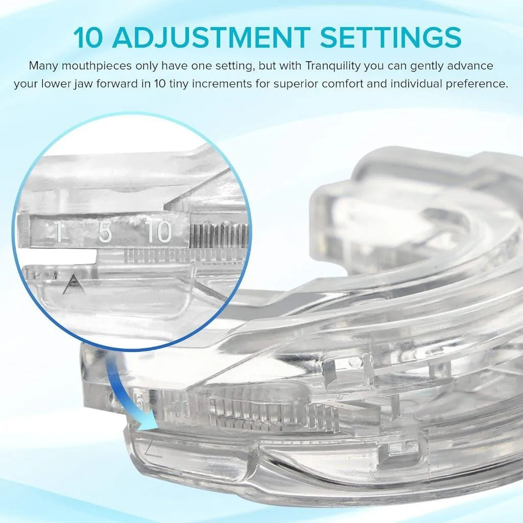 Stop Snoring Mouthpiece Sleep Apnea Guard Bruxism Anti Snore Pure Grind Aid Tray