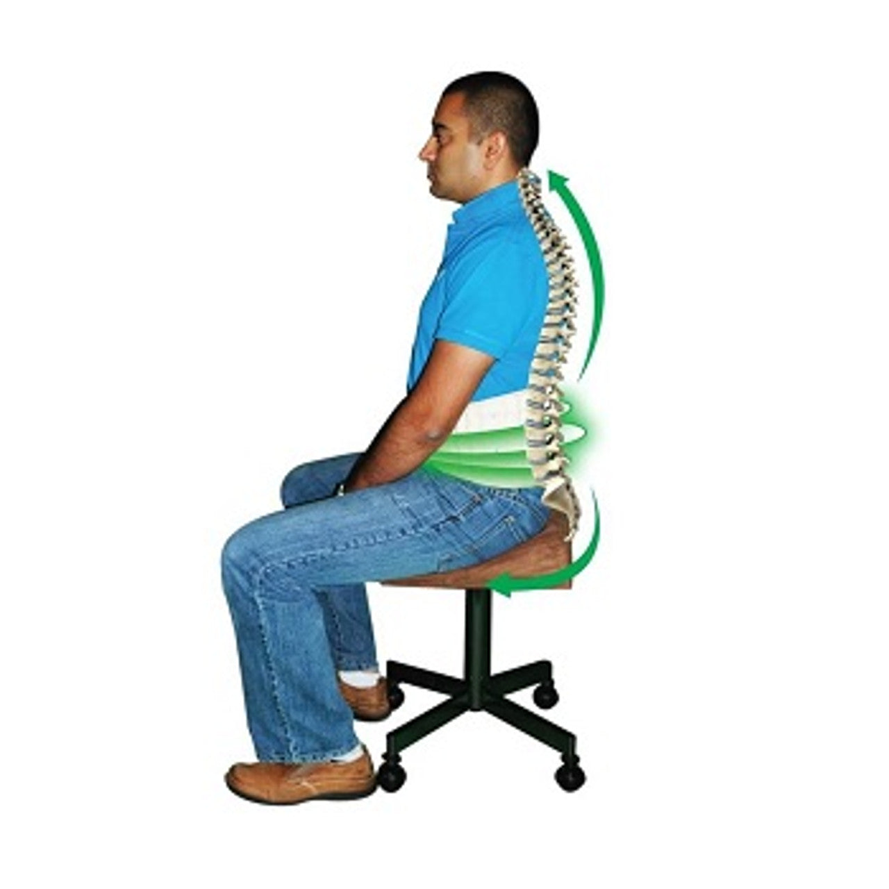 DR-HO'S 2-in-1 Decompression Belt for Lower Back Pain Relief Stretch and Lumbar Support - Size A/B