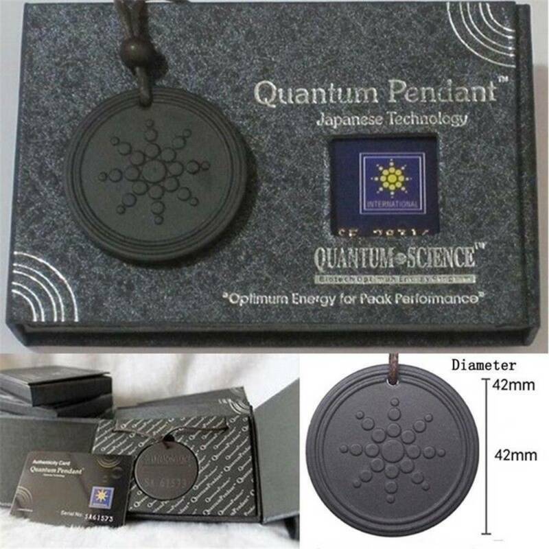 Sunflower Japanese Quantum Volcanic Lava Stone Bio Energy Pendant Scalar Energy Stone Pendant High Negative Ion Quantum Pendant
