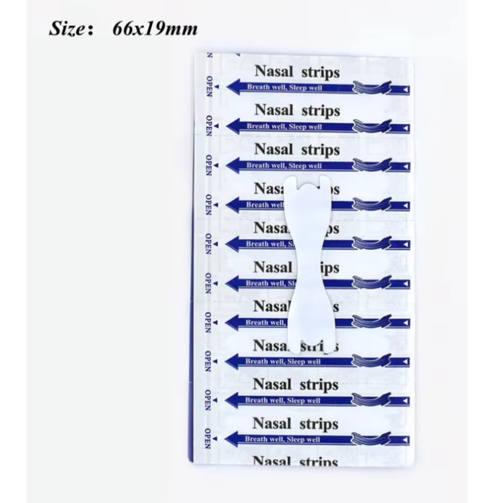 300pcs Transparent Nasal Strips Anti-Snoring Sticker Better Nose Breath Reduce Snoring Tool Health Care Stop Snoring Patch