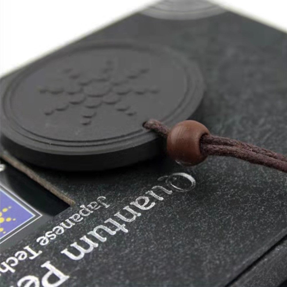 Sunflower Japanese Quantum Volcanic Lava Stone Bio Energy Pendant Scalar Energy Stone Pendant High Negative Ion Quantum Pendant