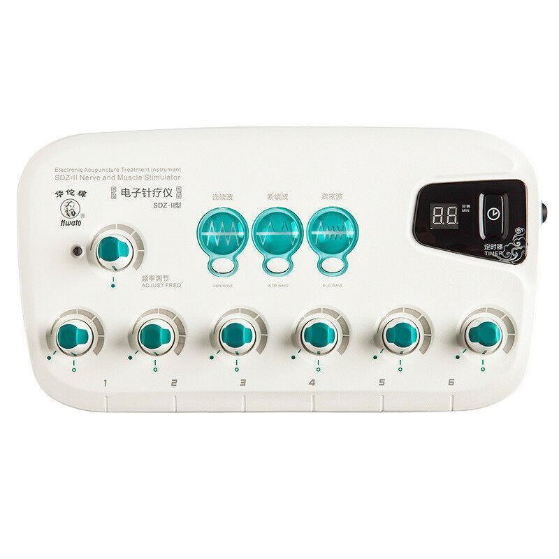 Hwato SDZ-II 6 Channels Physical Rehabilitation Therapy Equipment Electric Pulse Acupuncture Stimulator Machine Home Use