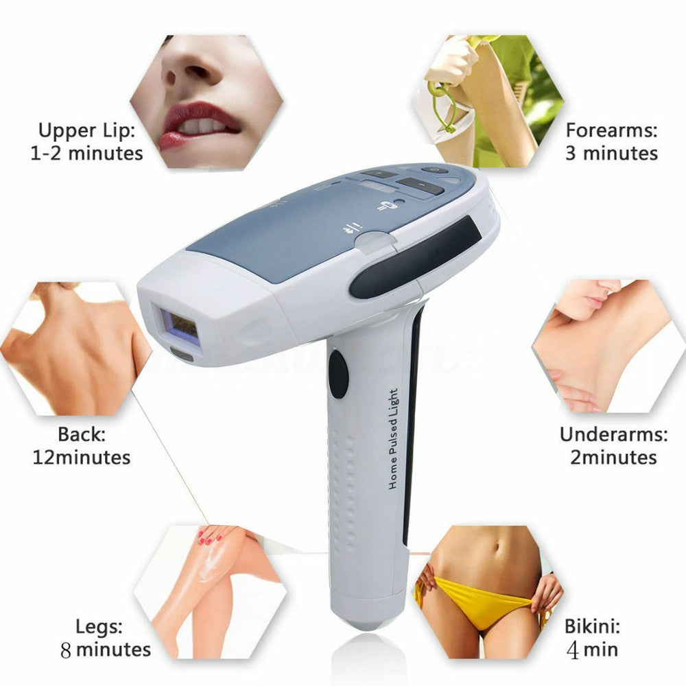 Portable 4 In 1 Laser IPL Permanent Hair Removal Machine Face& Body Skins Painless Beauty Device Home Use