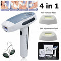 Portable 4 In 1 Laser IPL Permanent Hair Removal Machine Face& Body Skins Painless Beauty Device Home Use