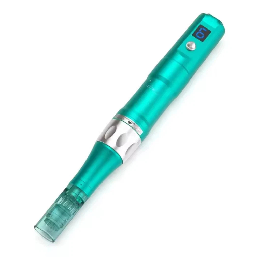 Professional A6S Electric With 2pcs Cartridges For Face Acne Scars Skin Care Tool Kit