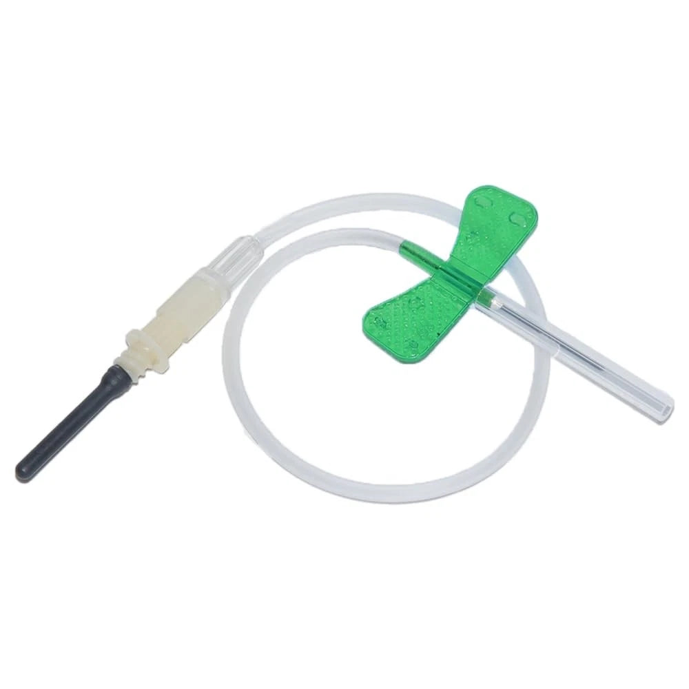 Disposable Butterfly Blood Collection Needle 21G 22G 23G 25G Sterile Clinical Lab Consumables Available In 50pcs & 100pcs Pack