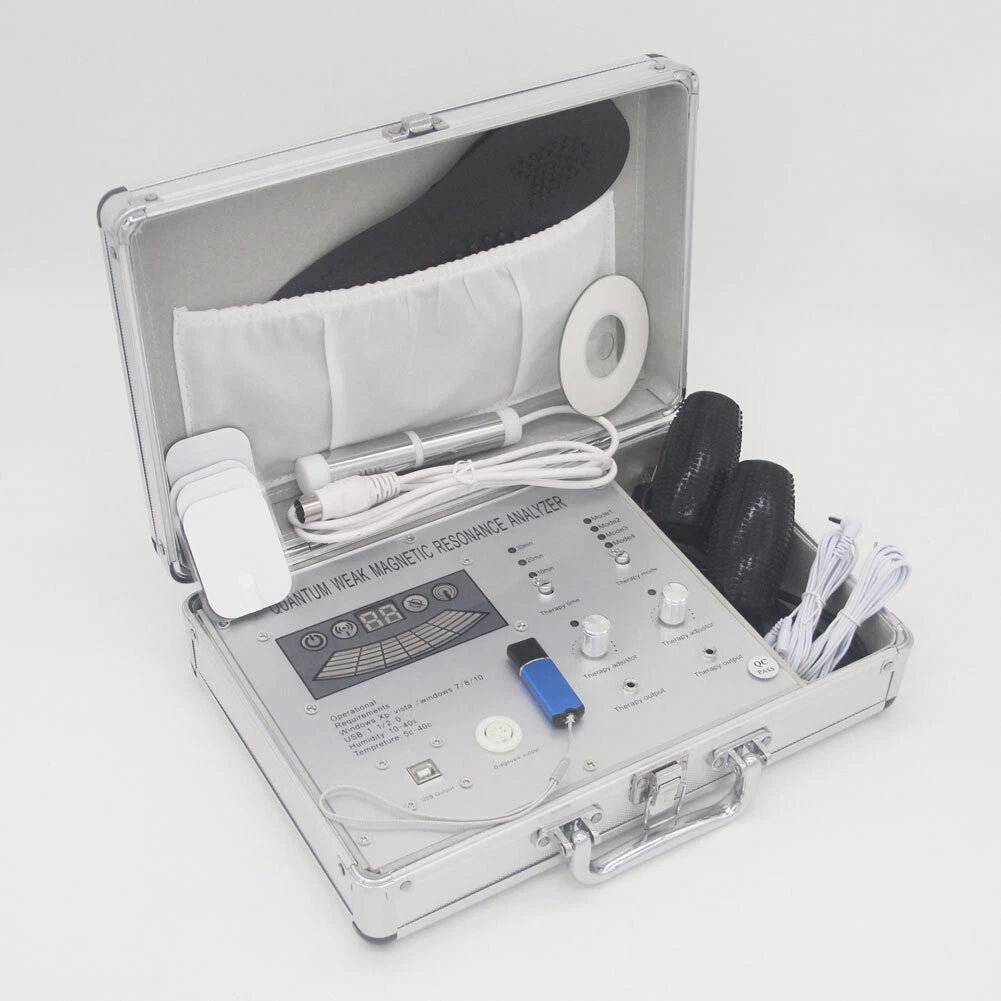 Quantum Therapy Analyzer Magnetic Resonance Health Body Analysis Bio Resonant Machine System