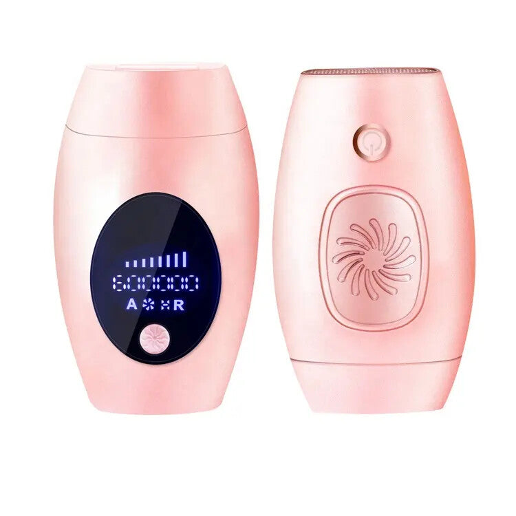 Pink IPL Hair Removal Device 600000 Flashes Permanent Painless Laser Hair Remover Whole Body Home Epilator Machine