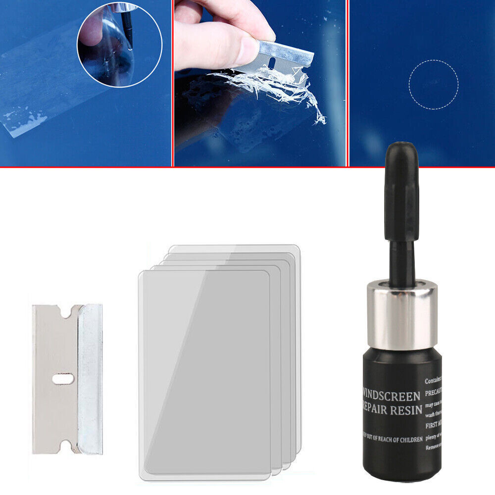 5/10 Pack Automobile Crack Glass Repair Kit Automobile Windshield Nano Repair Liquid Automobile DIY Window Tools Glass Scratch Repair