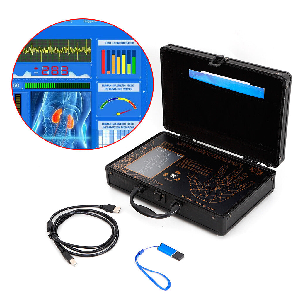 6th Gen Quantum Magnetic Resonance Body Analyzer, Quantum Analyzer Machine, Full-Body Scanner, Health Detector, Palm Touch