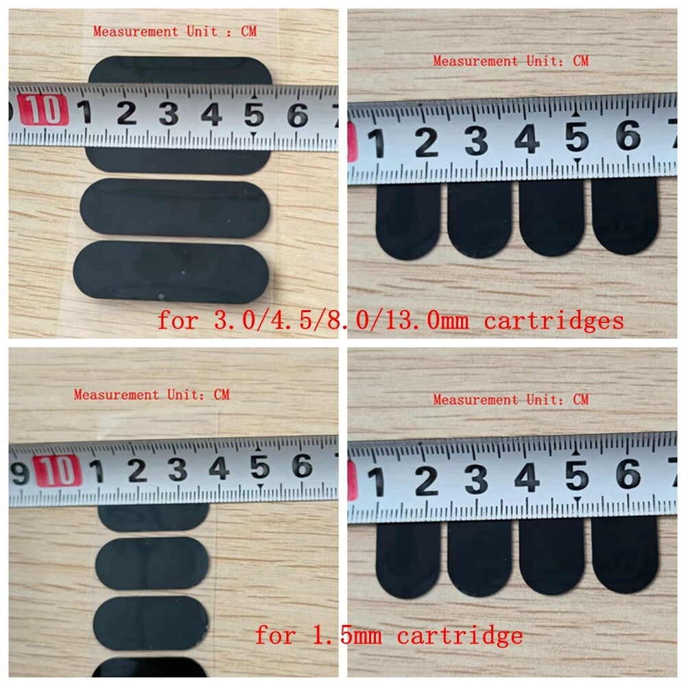 Black Membranes Film Sticker Replace for 2.0.H/2.3.H /3D 4D 7D Vmax Probe Cartridge