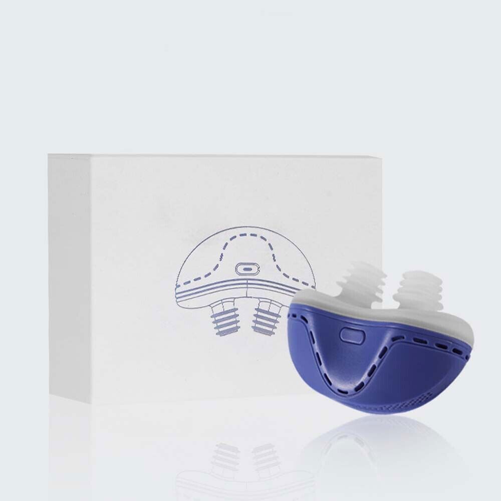 Electric Anti Snore Stopper Device Sleeping Help Smooth Breathing Nasal Machine