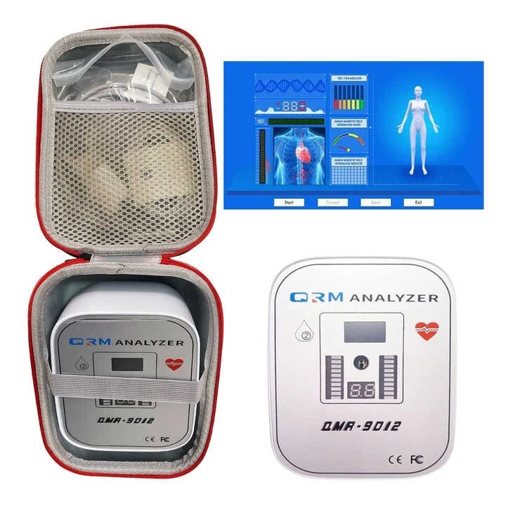 Updated Generation 2 in 1 mini Quantum Resonance Magnetic Body Health Analyzer Pinched Fingers Resonance Magnetic Analyzer Test
