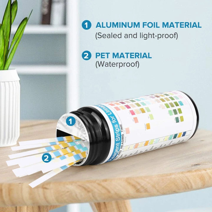 URS-3/9/10/11/12/14 Parameters Urine test Strips test in One Step Urinalysis Strips Reagent