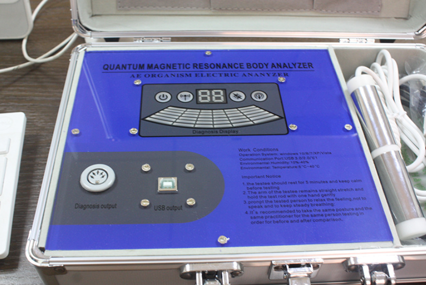 Spanish English Software Body Quantum Analyzer Magnetic Resonance Health Analyzer 45 Checking Reports