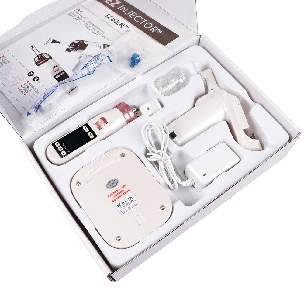 White EZ Non-invasive Hydrating Water Light Meter for Home Use, Portable Water Light Needle, No Leakage Beauty Instrument